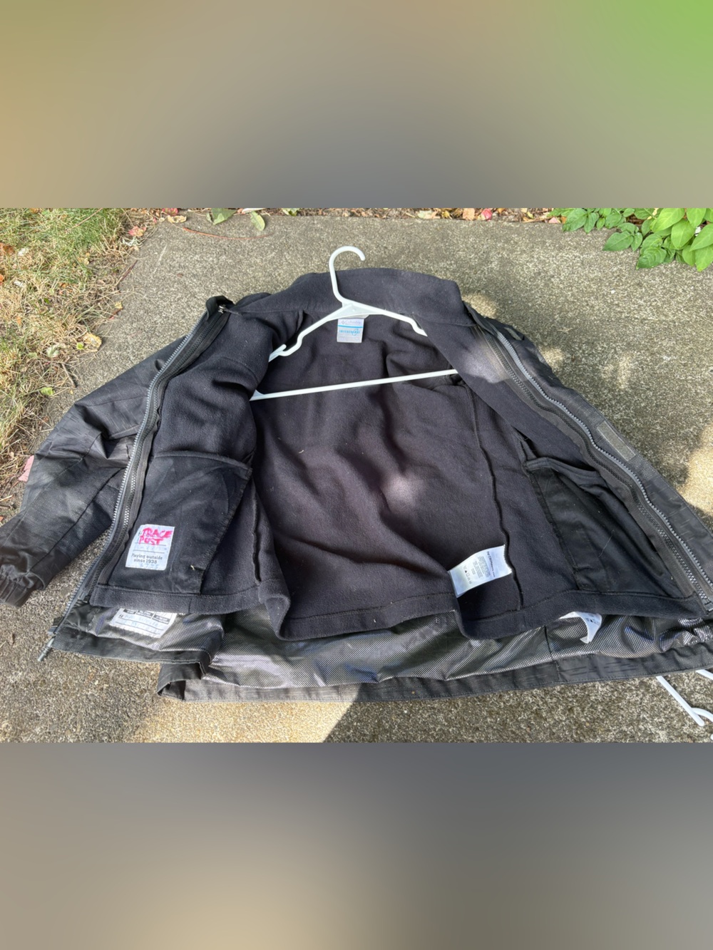 Columbia Kids Black Hooded Puffer Jacket